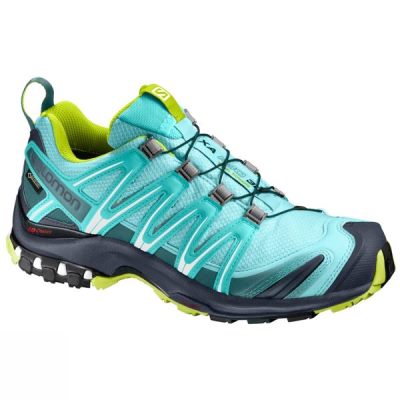 Zapatillas Running Salomon XA Pro 3D GTX Mujer Verde - Chile JCH429658